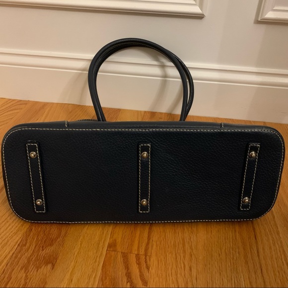 Dooney & Bourke - Navy Pebbled Leather - Picture 6 of 13